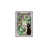Maison Ghibli Puzzle Vitrail 126P Jiji dans la serre - Kiki la petite sorcière