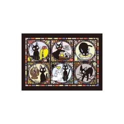 Maison Ghibli Puzzle Vitrail 208P Journées de Jiji - Kiki la petite sorcière