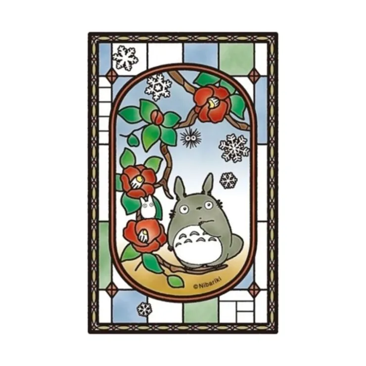 Maison Ghibli Puzzle Vitrail 126P Totoro Camelia - Mon Voisin Totoro