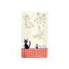 Maison Ghibli Rideaux Japonais Jiji et ses enfants - Kiki's Delivery Service