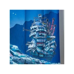 Maison Ghibli Rideaux Japonais Nuit de lune - Le Château ambulant