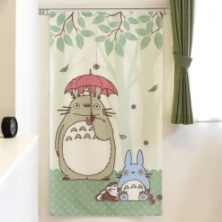 Maison Ghibli Rideaux Japonais Totoro parapluie - Mon Voisin Totoro