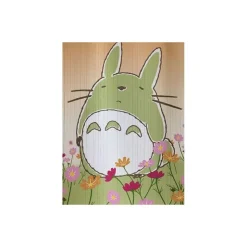 Maison Ghibli Rideaux Totoro Fleurs - Mon Voisin Totoro