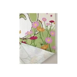 Maison Ghibli Rideaux Totoro Fleurs - Mon Voisin Totoro