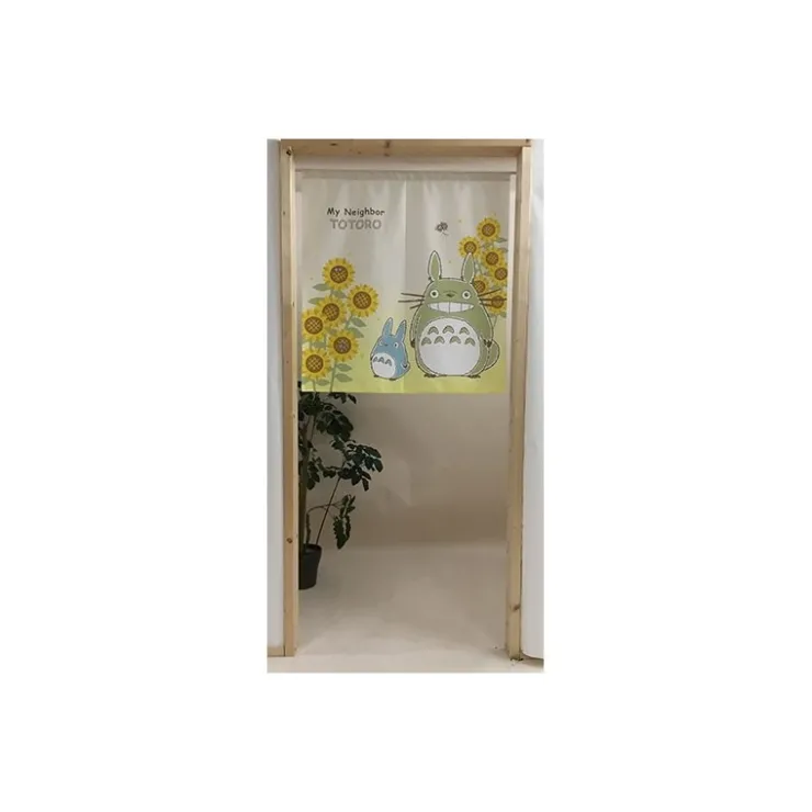 Maison Ghibli Rideaux Totoro Tournesol - Mon Voisin Totoro