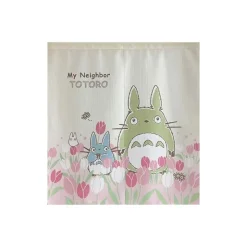 Maison Ghibli Rideaux Totoro Tulipes - Mon Voisin Totoro