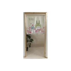 Maison Ghibli Rideaux Totoro Tulipes - Mon Voisin Totoro