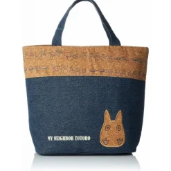 Maison Ghibli Sac à Lunch style liège & denim - Mon Voisin Totoro