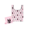 Maison Ghibli Sac Pliable Silhouette Jiji 40x20 cm - Kiki la petite sorcière