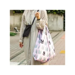 Maison Ghibli Sac Pliable Silhouette Jiji 40x20 cm - Kiki la petite sorcière