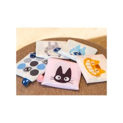 Maison Ghibli Sac Pliable Silhouette Noiraudes 40x20 cm - Mon Voisin Totoro