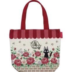 Maison Ghibli Sac Tissu Jiji Parterre de Roses - Kiki la petite sorcière