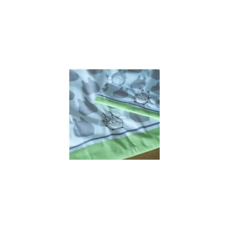 Maison Ghibli Sacoche à cordon Silhouette Totoro Gris 20 x 19 cm - Mon Voisin Totor