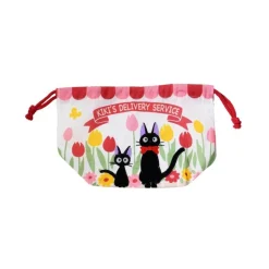 Maison Ghibli Sacoche à Gousset Jiji et Chaton 17 x 26 cm - Kiki la petite sorcière