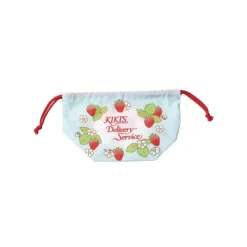 Maison Ghibli Sacoche à Gousset Jiji Fraises 17 x 26 cm - Kiki la petite sorcière