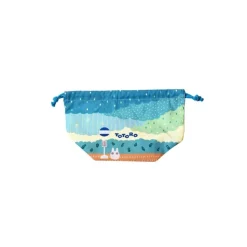 Maison Ghibli Sacoche à Gousset Totoro sous la pluie 17 x 26 cm - Mon Voisin Totoro