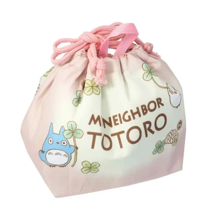 Maison Ghibli Sacoche à Gousset Totoro Trèfle 17 x 26 cm - Mon Voisin Totoro