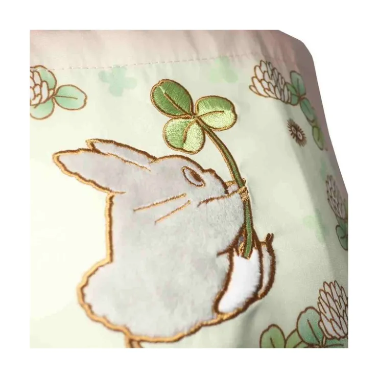 Maison Ghibli Sacoche à Gousset Totoro Trèfle 17 x 26 cm - Mon Voisin Totoro