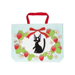 Maison Ghibli Sacoche d'écolier Jiji Fraise - Kiki la petite sorcière