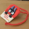 Maison Ghibli Sacoche mascotte Jiji 17 x 12 cm - Kiki la petite sorcière