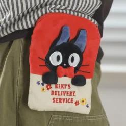 Maison Ghibli Sacoche mascotte Jiji 17 x 12 cm - Kiki la petite sorcière