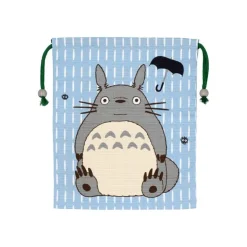 Maison Ghibli Sacoche Tissu Bleue Totoro Gris - Mon Voisin Totoro