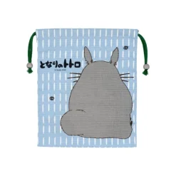 Maison Ghibli Sacoche Tissu Bleue Totoro Gris - Mon Voisin Totoro