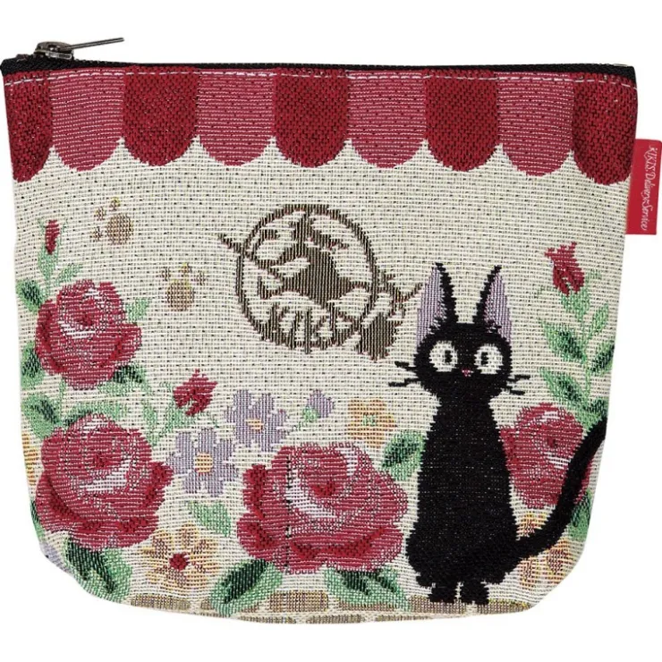 Maison Ghibli Sacoche Tissu Jiji Parterre De Roses - Kiki la petite sorcière