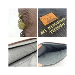 Maison Ghibli Sacoche velours Totoro écusson - Mon Voisin Totoro