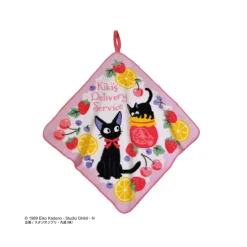 Maison Ghibli Serviette à passant Jiji Confitures fruits - Kiki la petite sorcière