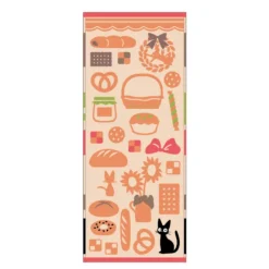 Maison Ghibli Serviette Boulangerie de Jiji 34x80 cm  - Kiki la petite sorcière