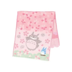 Maison Ghibli Serviette Cerisiers en fleurs 34x80 cm - Mon Voisin Totoro