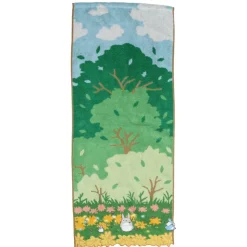 Maison Ghibli Serviette Course Totoro bleu & blanc 34x80 cm - Mon Voisin Totoro