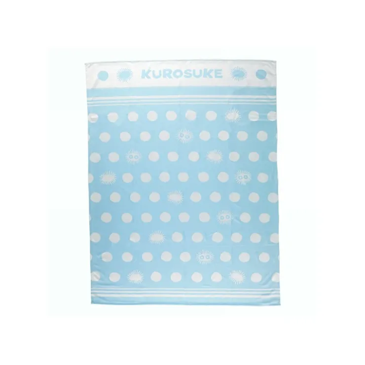 Maison Ghibli Serviette de plage Motifs Noiraude 85 x 115 cm - Mon voisin Totoro