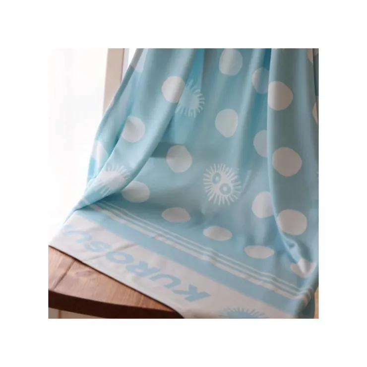 Maison Ghibli Serviette de plage Motifs Noiraude 85 x 115 cm - Mon voisin Totoro