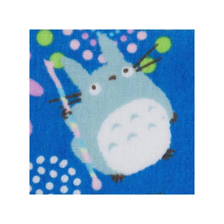 Maison Ghibli Serviette Imabari Totoro Feux d'artifice 34x80 cm - Mon Voisin Totoro
