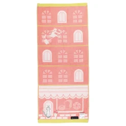 Maison Ghibli Serviette Jiji Coin de rue 34x80 cm - Kiki la petite sorcière