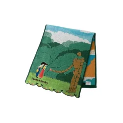 Maison Ghibli Serviette Robot Jardinier 34x80 cm - Le Château dans le ciel
