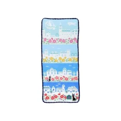 Maison Ghibli Serviette Rues de Paris 34x80 cm - Kiki la petite sorcière