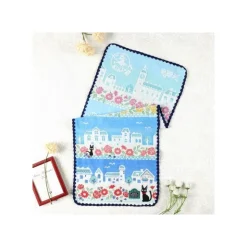 Maison Ghibli Serviette Rues de Paris 34x80 cm - Kiki la petite sorcière