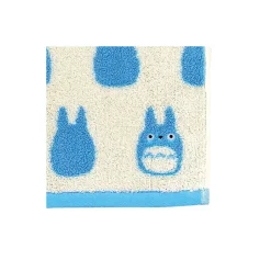Maison Ghibli Serviette Silhouette Totoro Bleu 33x80 cm - Mon Voisin Totoro