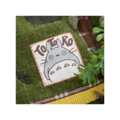 Maison Ghibli Serviette Vert Automne 34x80 cm - Mon Voisin Totoro