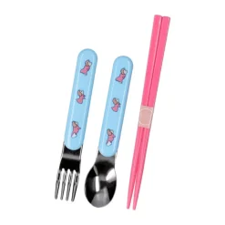 Maison Ghibli Set Baguettes Cuillère Fourchette Ponyo dans la mer - Ponyo sur la fa