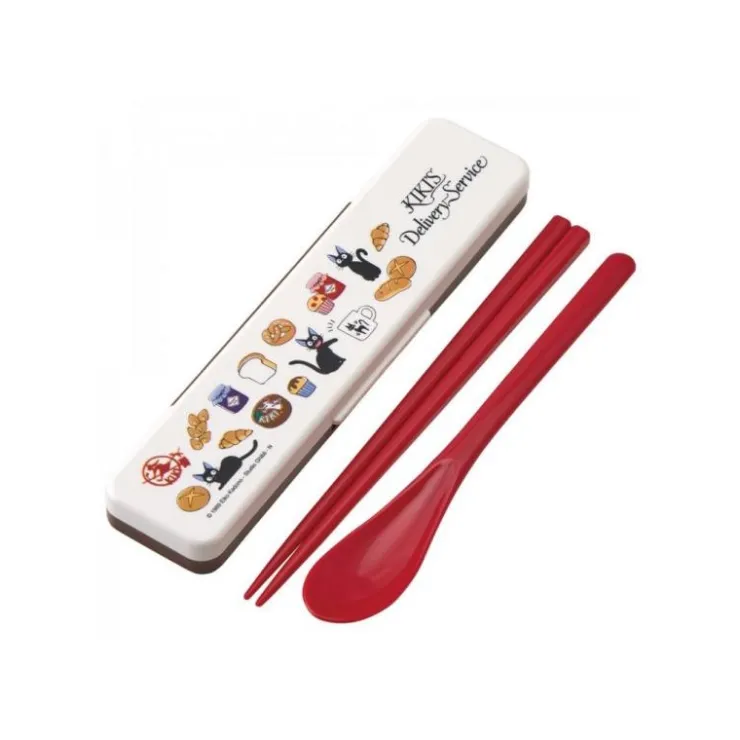 Maison Ghibli Set Baguettes et Cuillère Jiji Boulangerie - Kiki la petite sorcière