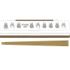 Maison Ghibli Set Baguettes Totoro Silhouette - Mon Voisin Totoro