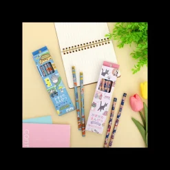 Maison Ghibli Set de 12 Crayons 2B Jiji & Kiki Shopping - Kiki la petite sorcière