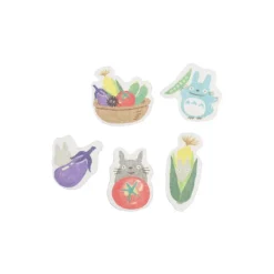 Maison Ghibli Set de stickers Break Time Légumes - Mon Voisin Totoro