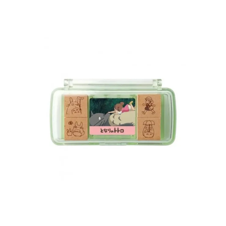 Maison Ghibli Set de Tampons Rouge Totoro & Mei - Mon Voisin Totoro