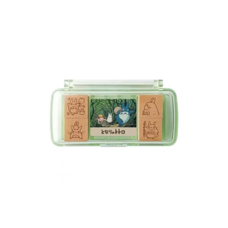 Maison Ghibli Set de Tampons Vert Totoro - Mon Voisin Totoro