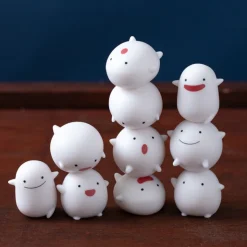 Maison Ghibli Set Figurines Nosechara Warawara - Le Garçon et le Héron